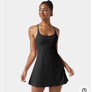 Halara In My Feels Everyday Dress - Euphoria, color Black Midnight Adventure